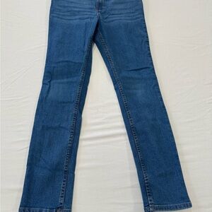 True Craft Blue Straight Leg Jeans for Women